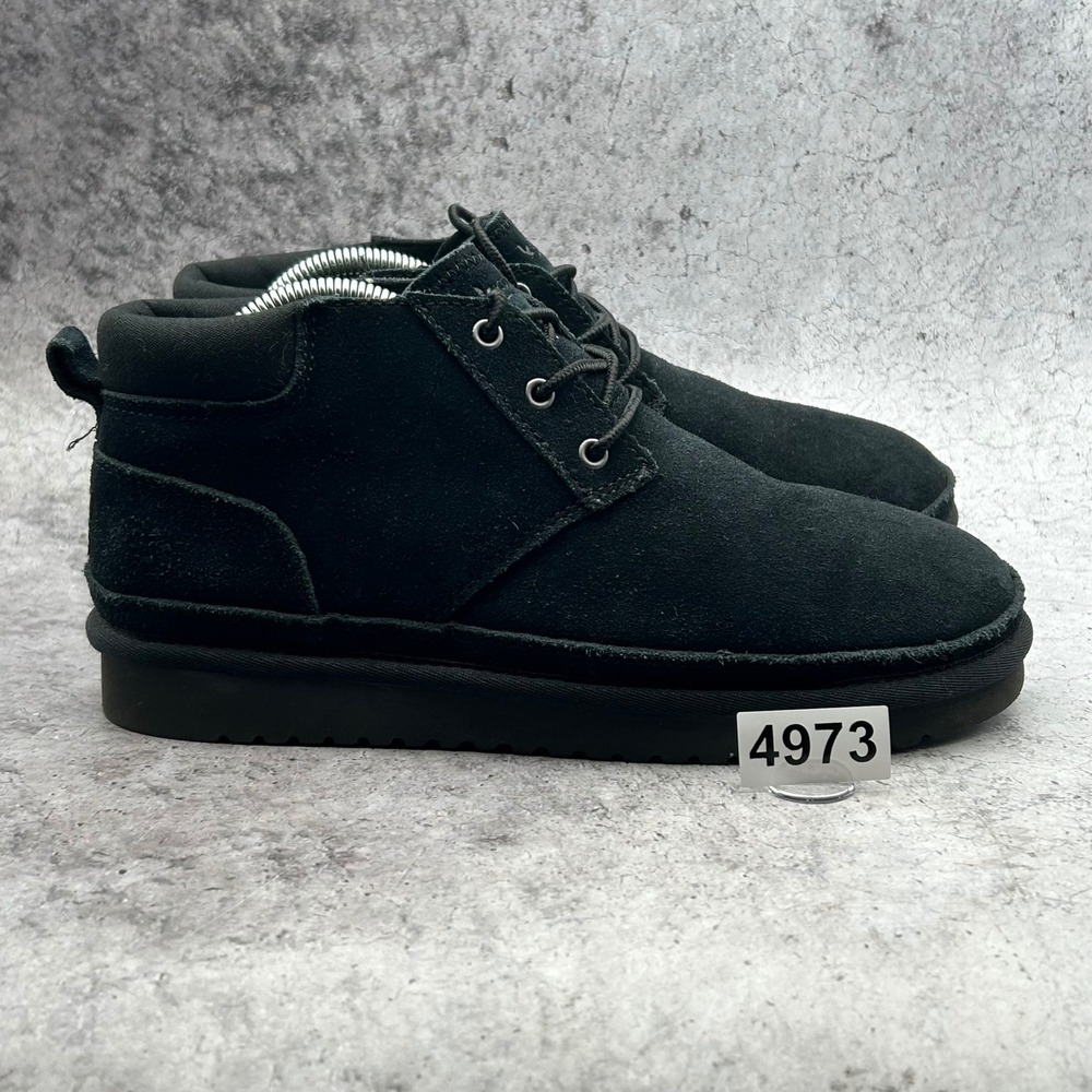 Koolaburra by UGG Advay Boot Women Size 9 Black Suede Lace Up Ankle 1121497